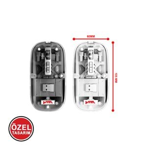 MT8119 BLUETOOTH & WİRELESS 3 in 1 MOUSE /100