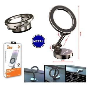 MT6076 MAGSAFE METAL ARAÇ TELEFON TUTUCU /200