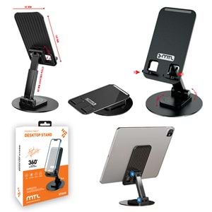 MT6546 MASA ÜSTÜ STAND TELEFON & TABLET TUTUCU /100