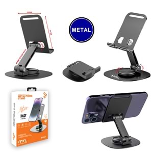 MT6547 MASA ÜSTÜ METAL STAND TELEFON & TABLET TUTUCU /100