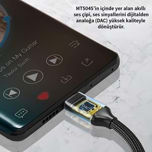 MT5045 TYPE C KULAKLIK DÖNÜŞTÜRÜCÜ 25/250