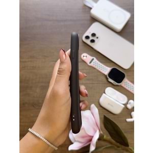 IPHONE 6 / 7 / 8 / SE 2021 / SE 2022 RENK ATMAYAN KEEP SİLİKON KILIF - SIYAH