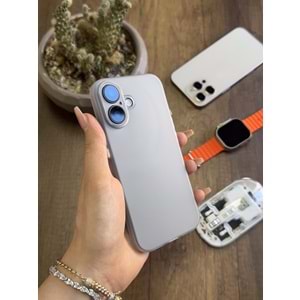 IPHONE 16 PLUS SÜPER İNCE MAT MTL ULTRA THİN SİLİKON KILIF