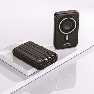 MT4450 10.000 MAH MAGSAFE DAHİLİ KABLOLU 22.5 W PD ŞARJ POWERBANK /60
