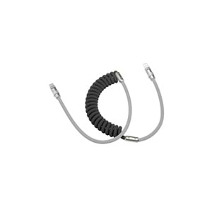 MT2462 30W SPİRAL TYPE-C TO LİGHTNİNG PD ŞARJ DATA KABLO 10/200