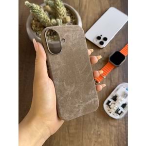 IPHONE 16 MAGSAFE UYUMLU SÜET SOO-691 SİLİKON KILIF KAPAK
