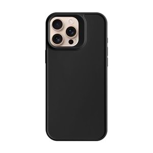 IPHONE 14 PRO MAX RENK ATMAYAN KEEP SİLİKON KILIF - SIYAH