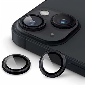 IPHONE 13 / IPHONE 13 MİNİ SAFİR LENS KORUMA - BLACK