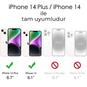 IPHONE 14 / IPHONE 14 PLUS SAFİR LENS KORUMA - PURPLE