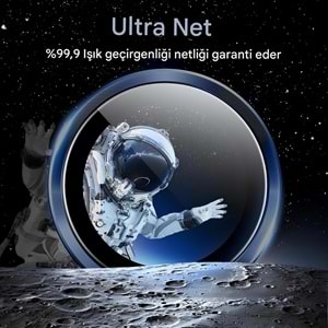 IPHONE 15 PRO / IPHONE 15 PRO MAX SAFİR LENS KORUMA - BLUE TİTANİUM