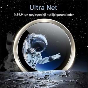 IPHONE 15 PRO / IPHONE 15 PRO MAX SAFİR LENS KORUMA - NATURAL TİTANİUM