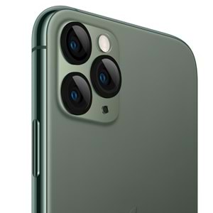 IPHONE 11 PRO / IPHONE 11 PRO MAX SAFİR LENS KORUMA - BLACK