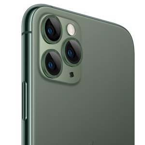 IPHONE 11 PRO / IPHONE 11 PRO MAX SAFİR LENS KORUMA - GREEN