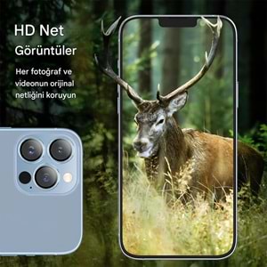 IPHONE 13 PRO / IPHONE 13 PRO MAX SAFİR LENS KORUMA - BLUE