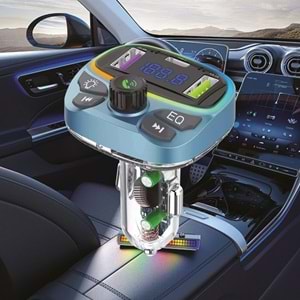 MT9877 50 WATT PD ŞARJLI BLUETOOTH FM MODÜLATÖR