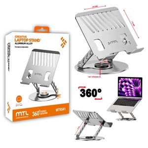 MT6541 MASA ÜSTÜ METAL STAND LAPTOP VE TABLET TUTUCU /100