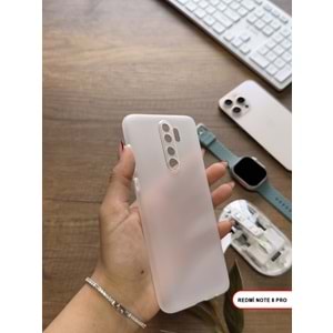 XİAOMİ REDMİ NOTE 8 PRO SÜPER İNCE MAT MTL ULTRA THİN SİLİKON KILIF
