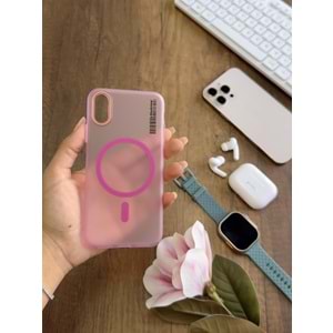 IPHONE X MAGSAFE UYUMLU MAT SERT KLEİN KILIF