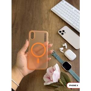 IPHONE X MAGSAFE UYUMLU MAT SERT KLEİN KILIF