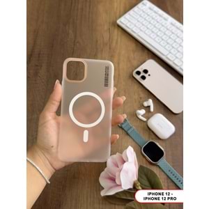 IPHONE 12/12 PRO MAGSAFE UYUMLU MAT SERT KLEİN KILIF