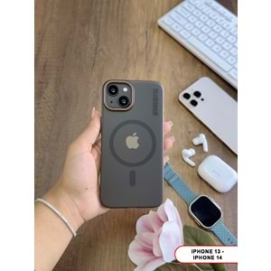 IPHONE 13/14 MAGSAFE UYUMLU MAT SERT KLEİN KILIF