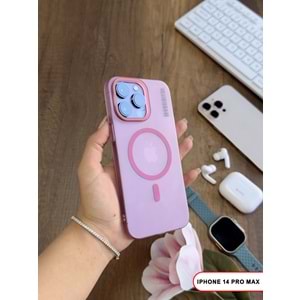 IPHONE 14 PRO MAX MAGSAFE UYUMLU MAT SERT KLEİN KILIF