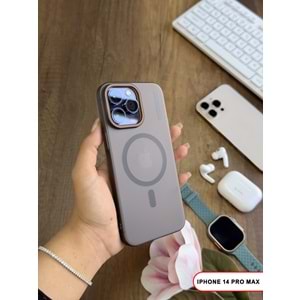 IPHONE 14 PRO MAX MAGSAFE UYUMLU MAT SERT KLEİN KILIF