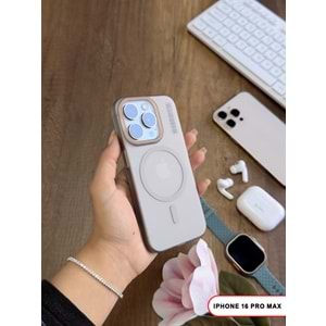 IPHONE 16 PRO MAX MAGSAFE UYUMLU MAT SERT KLEİN KILIF