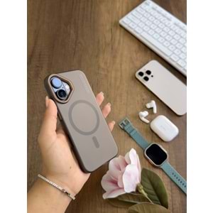 IPHONE 16 MAGSAFE UYUMLU MAT SERT KLEİN KILIF