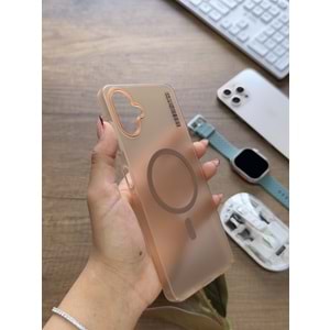 SAMSUNG A06 MAGSAFE UYUMLU MAT SERT KLEİN KILIF