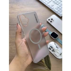 SAMSUNG A06 MAGSAFE UYUMLU MAT SERT KLEİN KILIF