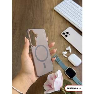 SAMSUNG A26 MAGSAFE UYUMLU MAT SERT KLEİN KILIF