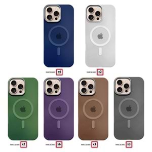 SAMSUNG A06 MAGSAFE UYUMLU YUMUŞAK DOKULU SOFTMAG SİLİKON KILIF