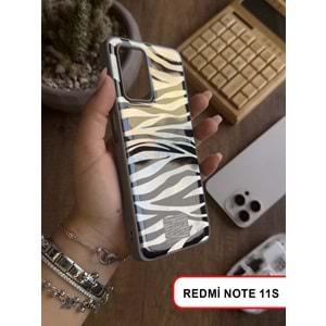 XİAOMİ REDMİ NOTE 11 4G / NOTE 11S 4G LEOPAR DESENLİ LEO SİLİKON KILIF