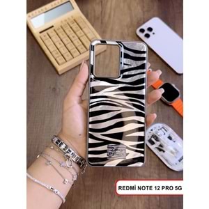 XİAOMİ REDMİ NOTE 12 PRO 5G LEOPAR DESENLİ LEO SİLİKON KILIF