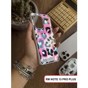 XİAOMİ REDMİ NOTE 13 PRO PLUS LEOPAR DESENLİ LEO SİLİKON KILIF