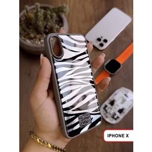 IPHONE X LEOPAR DESENLİ LEO SİLİKON KILIF