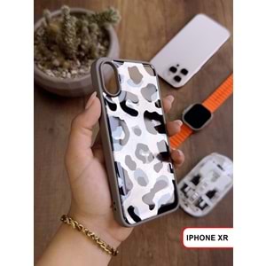 IPHONE XR LEOPAR DESENLİ LEO SİLİKON KILIF