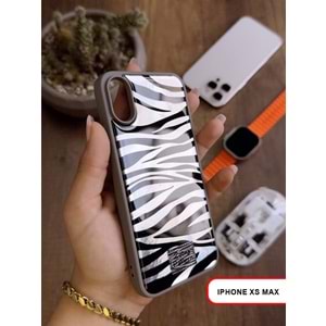IPHONE XS MAX LEOPAR DESENLİ LEO SİLİKON KILIF