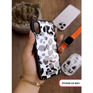 IPHONE XS MAX LEOPAR DESENLİ LEO SİLİKON KILIF