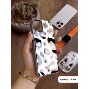IPHONE 11 PRO LEOPAR DESENLİ LEO SİLİKON KILIF