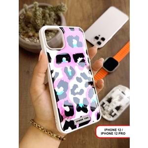 IPHONE 12/12 PRO LEOPAR DESENLİ LEO SİLİKON KILIF