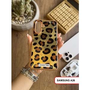 SAMSUNG A26 LEOPAR DESENLİ LEO SİLİKON KILIF