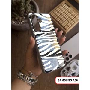 SAMSUNG A36 LEOPAR DESENLİ LEO SİLİKON KILIF