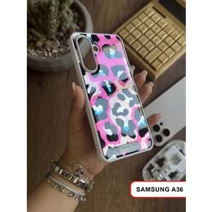 SAMSUNG A36 LEOPAR DESENLİ LEO SİLİKON KILIF