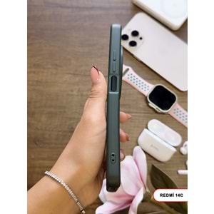 XİAOMİ REDMİ 14C RENK ATMAYAN KEEP SİLİKON KILIF - HAKI
