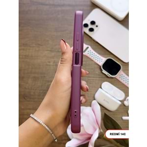 XİAOMİ REDMİ 14C RENK ATMAYAN KEEP SİLİKON KILIF - MOR