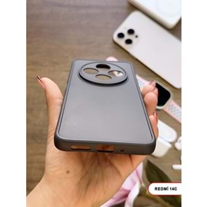 XİAOMİ REDMİ 14C RENK ATMAYAN KEEP SİLİKON KILIF - SIYAH