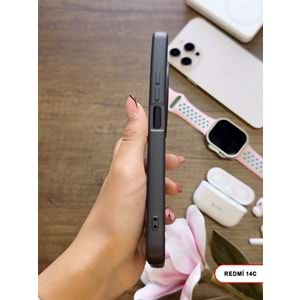XİAOMİ REDMİ 14C RENK ATMAYAN KEEP SİLİKON KILIF - SIYAH