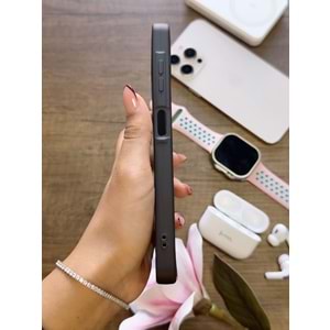 SAMSUNG A06 RENK ATMAYAN KEEP SİLİKON KILIF - SIYAH